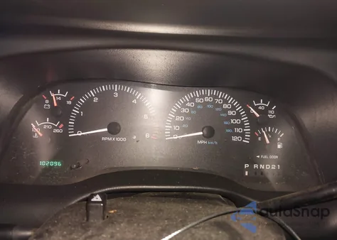 2000 Dodge Ram 1500 St из США, поврежденный, VIN 1B7HC16Y0YS501595